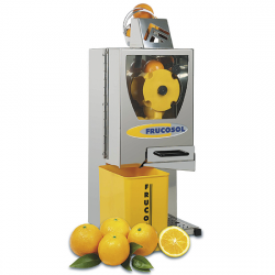 Juicepress, automatisk, 10-12 apelsiner / minut, max ø 70 mm
