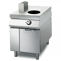 Induktion Wok, På Bas Med Dörr