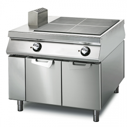 Electric Solid Topp, 4 Matlagning Zoner, 2 Sidor Med Fack...