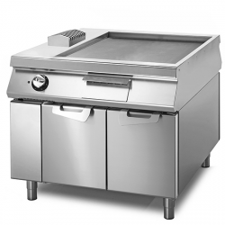 Elektriska Fry Toppar, Krom Räfflad Platta På Bas Med...