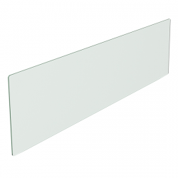 Frontglaspanelen, w   1650 mm