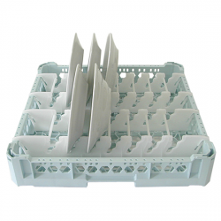 Plattan rack, kapacitet 15 plattor, 500x500 mm