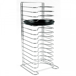 Rack i 16 pizzor på skärmen max ø 360 mm