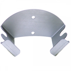 Väggstöd i aluminium för 2 pizza spadar