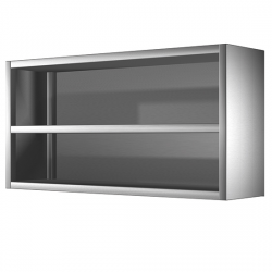 2000 x 400 x 660 mm - Väggskåp, öppen, 2000x400 mm