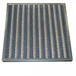 Anti-fettfiltret med metallnät, 592x592x48 mm
