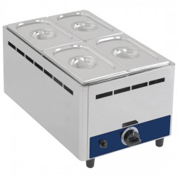 Gas vattenbad, bänkmodell, en skål gn h   150 mm