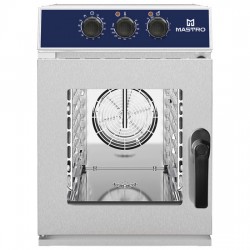 Elektrisk kombiugn med mekanisk styrning – 6 × GN 1/1