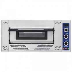 Gas pizzaugn för 4 pizzor ø 300 mm, elektronisk styrning