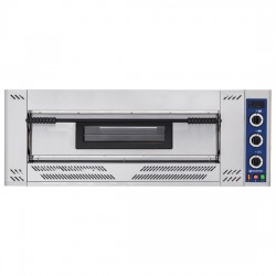 Gas pizzaugn för 9 pizzor ø 300 mm, elektronisk styrning
