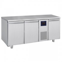 Fryskylbänk med 3 dörrar gn 1/1, -10 ° / -22 ° c