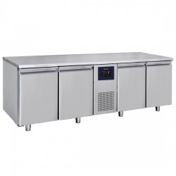 Fryskylbänk med 4 dörrar gn 1/1, -10 ° / -22 ° c