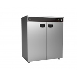 750 x 460 x 870 mm - Värmeskåp med en dörr i 120plattor...