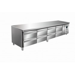 Grillkylbänk Pizzaexperten , 4x2 lådor modell UGN 4180 TN
